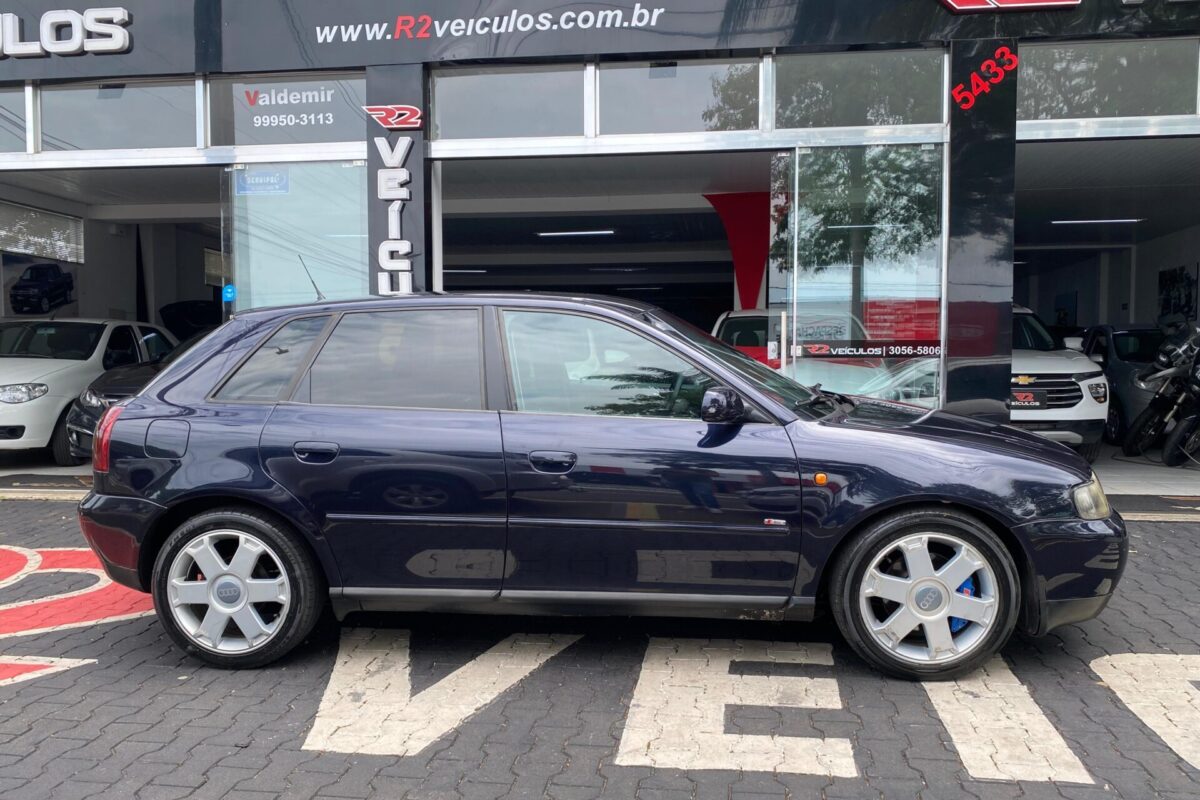 Audi A3 1.8 Turbo Manual Gasolina Completo Azul 2000 2000 (2)