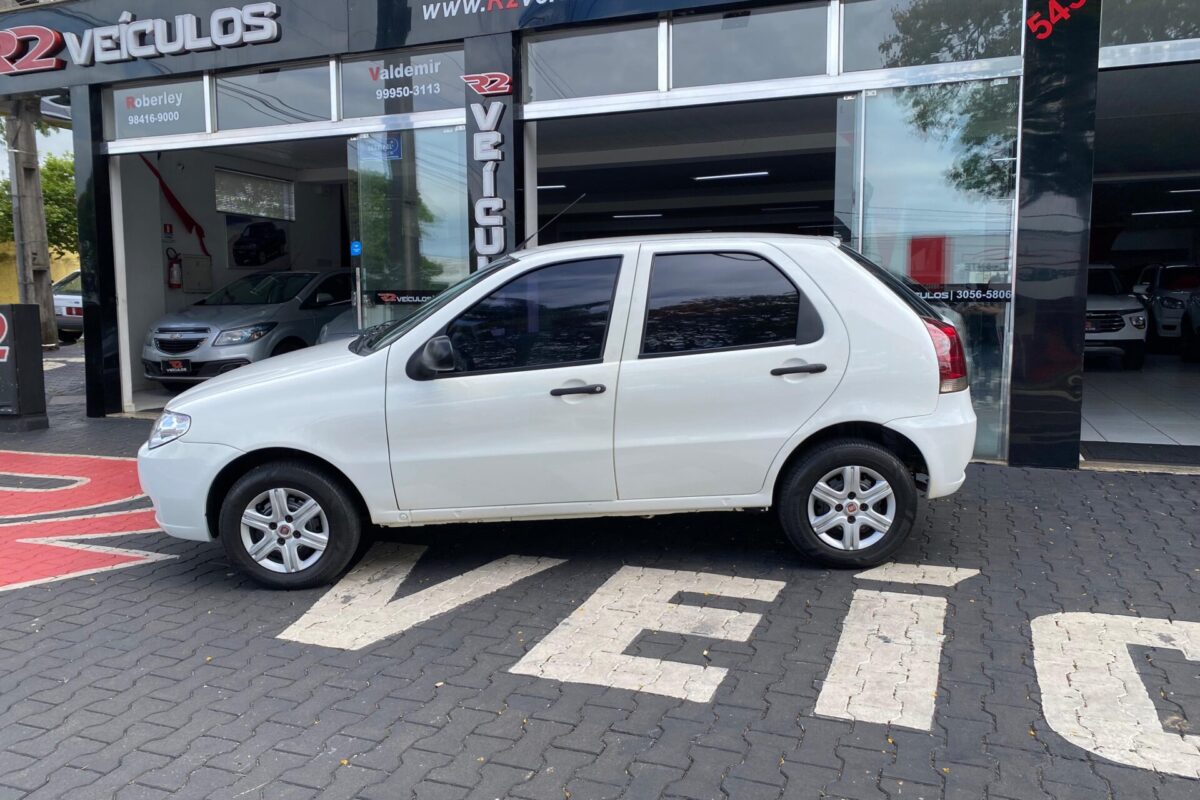 Fiat Palio Fire 1.0 Flex Manual Somente Ar Branco 2014 2014 (10)