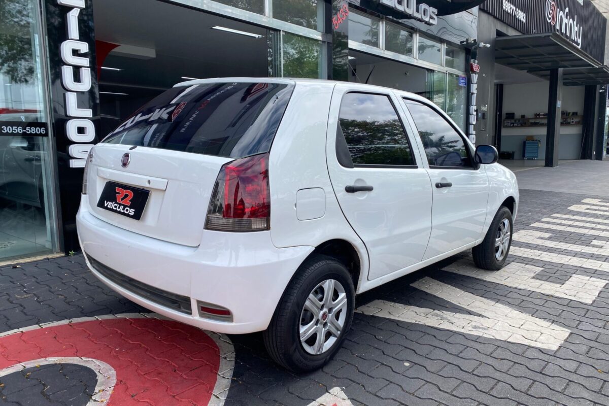 Fiat Palio Fire 1.0 Flex Manual Somente Ar Branco 2014 2014 (9)