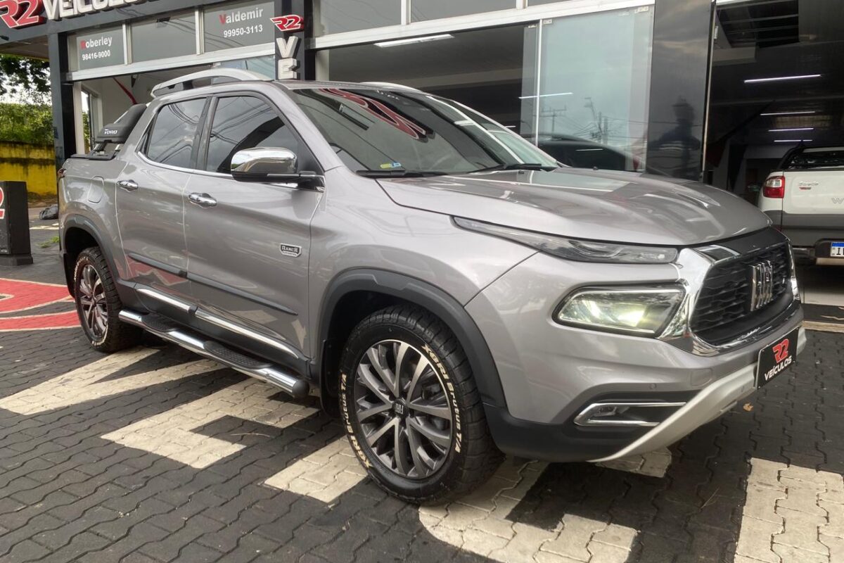 Fiat Toro Ranch At9 4x4 Tb Diesel AutomÁtica Completa 2.0 Prata 2022 2022 (8)