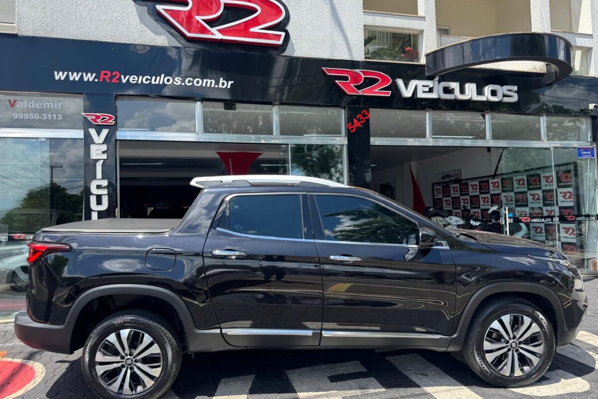 Fiat Toro Volcano 1.3 T270 4x2 Flex AutomÁtico Completo Preta 2021 2022 (10)