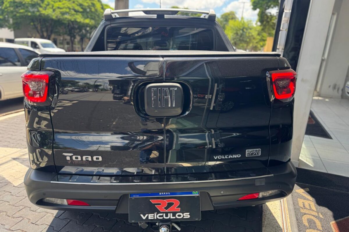 Fiat Toro Volcano 1.3 T270 4x2 Flex AutomÁtico Completo Preta 2021 2022 (7)