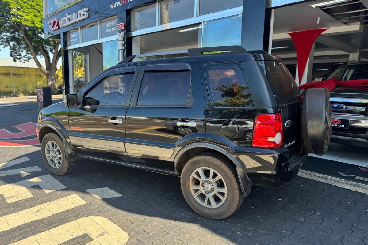 Ford Ecosport Freestyle 1.6 Flex Completa Manual Preta 2011 2012 (4)