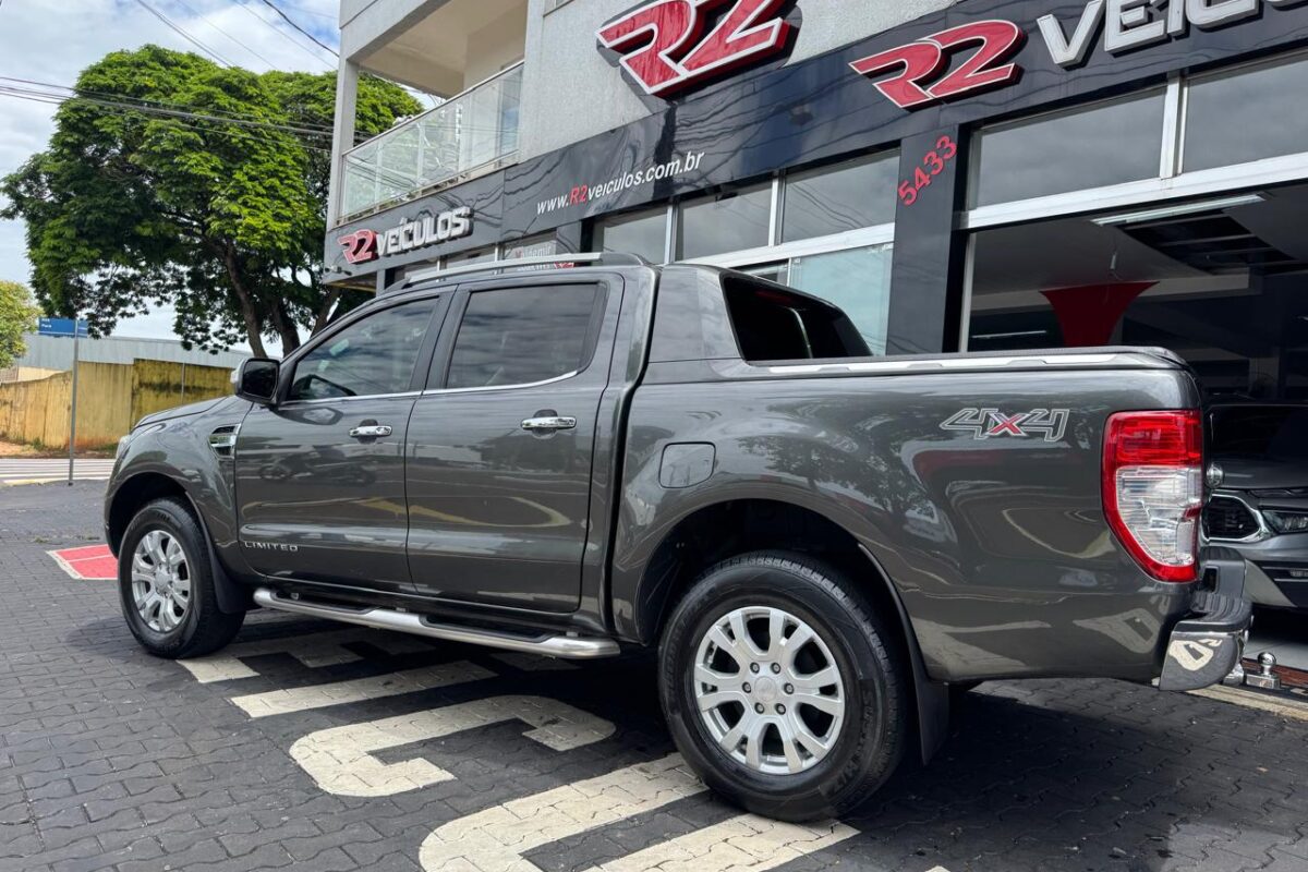 Ford Ranger Limited 3.2 4x4 Cd Diesel AutomÁtica Completa Cinza 2017 2017 (6)