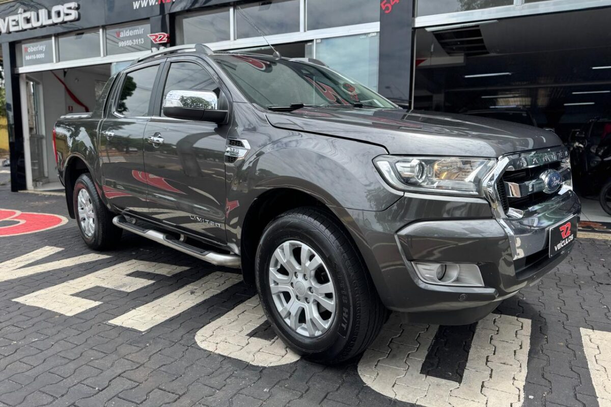 Ford Ranger Limited 3.2 4x4 Cd Diesel AutomÁtica Completa Cinza 2017 2017 (8)