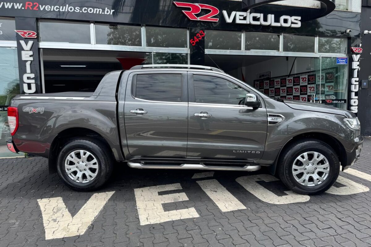 Ford Ranger Limited 3.2 4x4 Cd Diesel AutomÁtica Completa Cinza 2017 2017 (9)