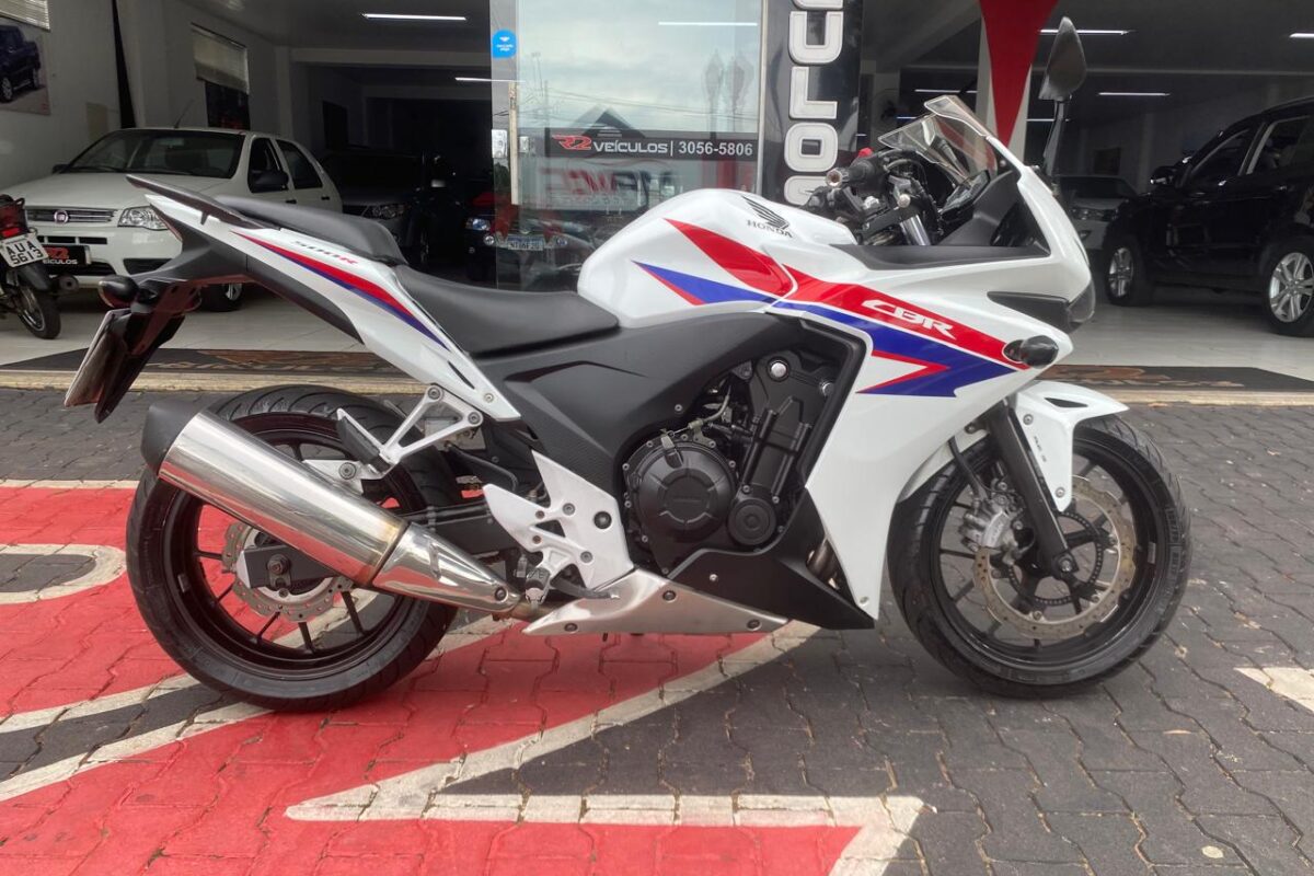 Honda Cbr 500 Gasolina Branca 2014 2014 (10)