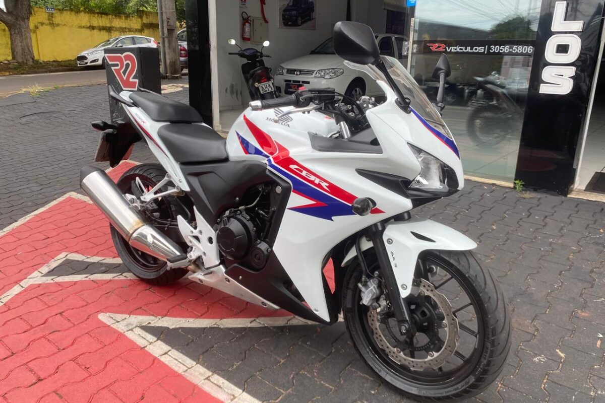 Honda Cbr 500 Gasolina Branca 2014 2014 (11)