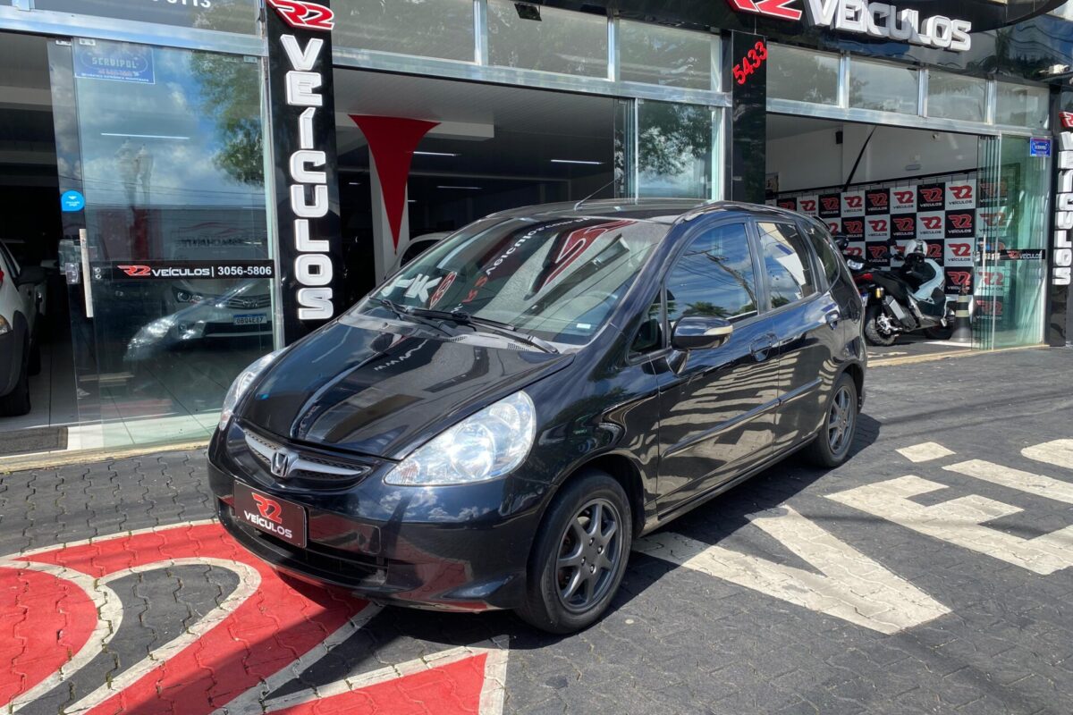 Honda Fit Ex 1.5 Flex Completo AutomÁtico 2007 2007 Preto (1)