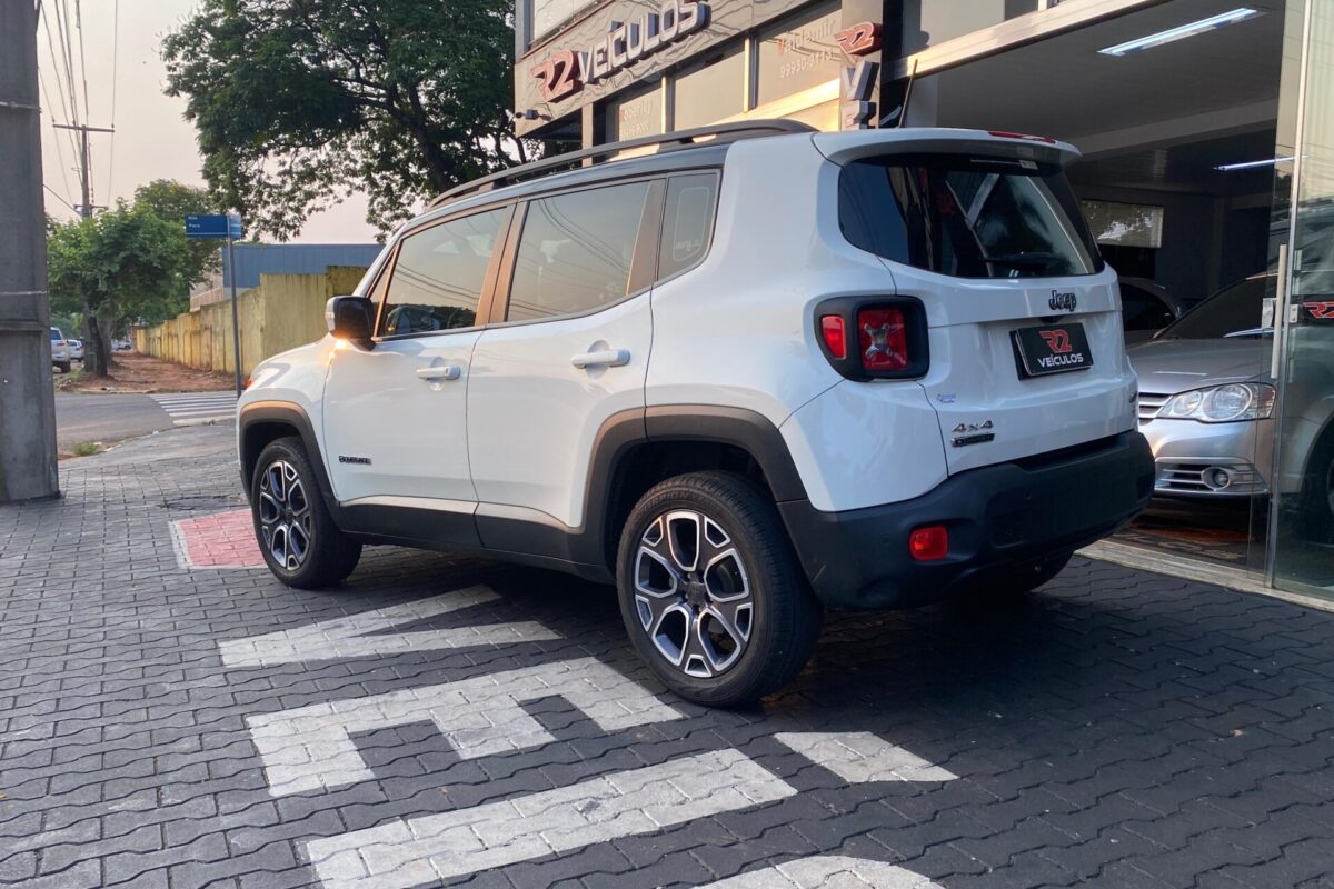 Jeep Renegade Longitude AutomÁtico 2.0 4x4 Tb Diesel 2018 2018 Branco (2)