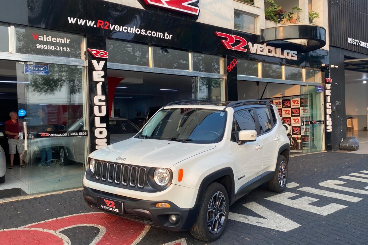 Jeep Renegade Longitude AutomÁtico 2.0 4x4 Tb Diesel 2018 2018 Branco (3)