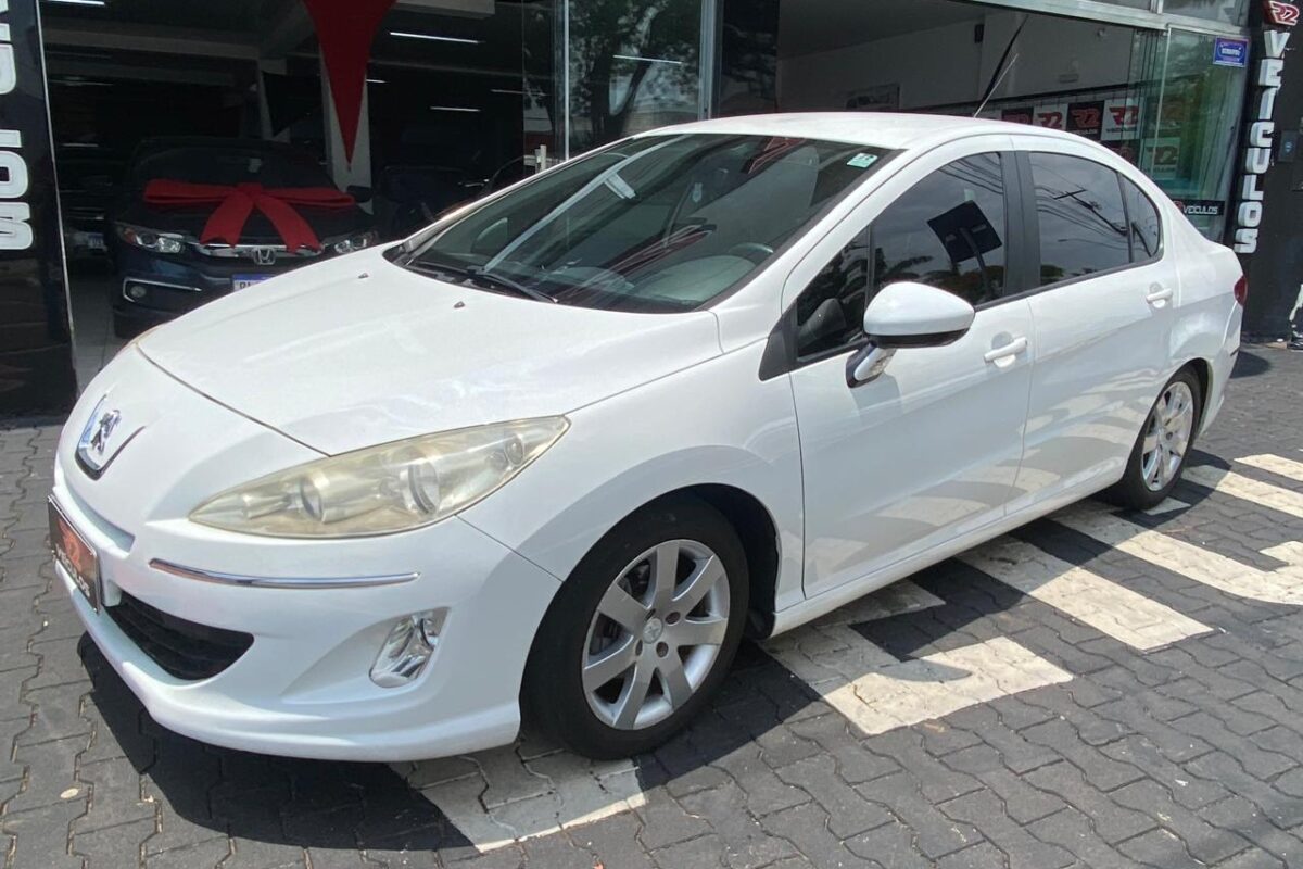 Peugeot 408 Allure 2.0 Flex Sedan AutomÁtico Completo Branco 2013 2014 (2)