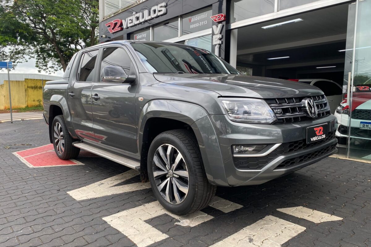 Vw Amarok V6 Extreme Cd 3.0 4x4 Tb Diesel AutomÁtico Completa Cinza 2020 2021 (1)