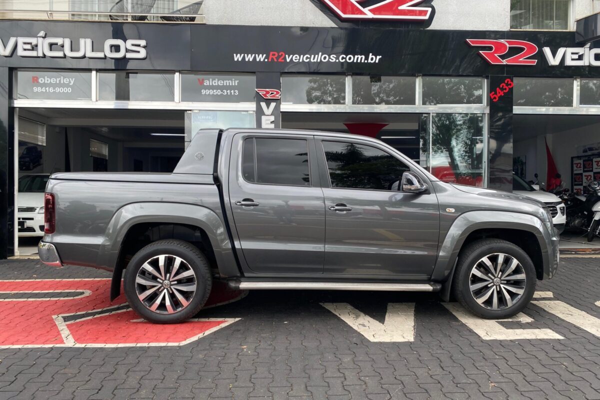 Vw Amarok V6 Extreme Cd 3.0 4x4 Tb Diesel AutomÁtico Completa Cinza 2020 2021 (14)