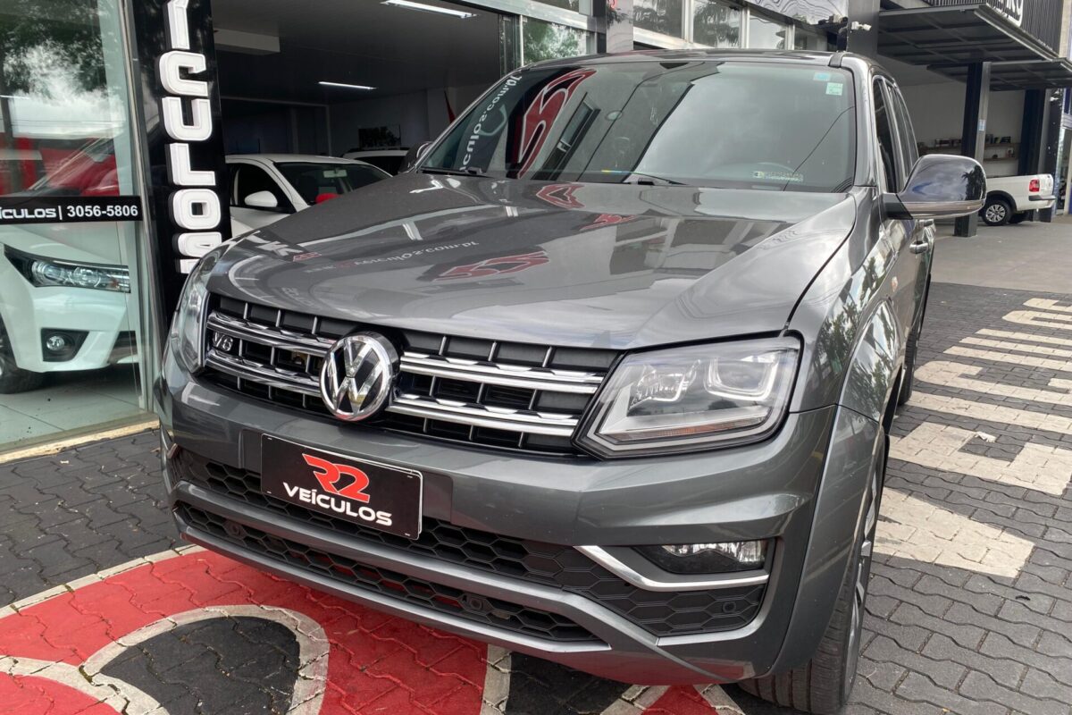 Vw Amarok V6 Extreme Cd 3.0 4x4 Tb Diesel AutomÁtico Completa Cinza 2020 2021 (4)