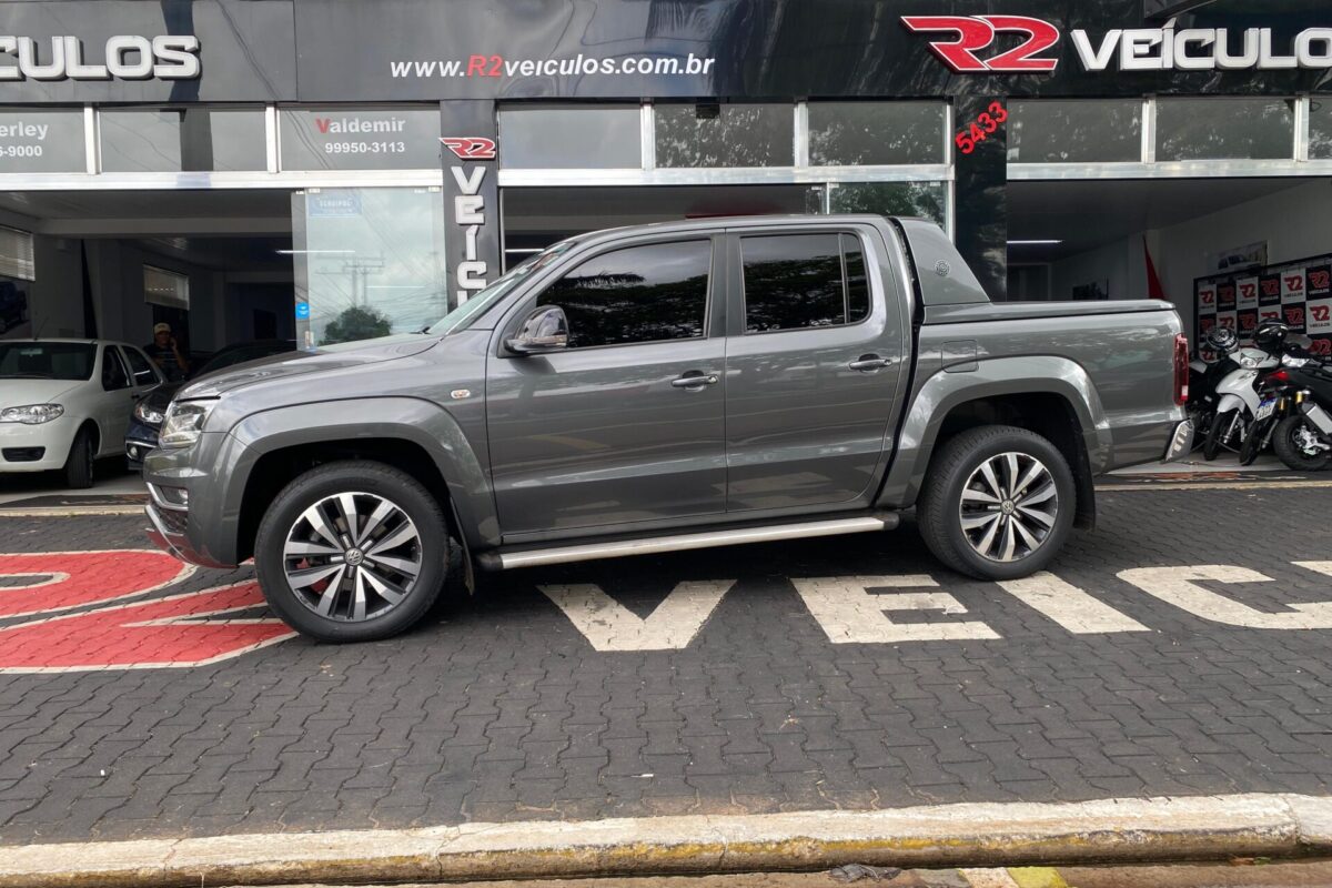 Vw Amarok V6 Extreme Cd 3.0 4x4 Tb Diesel AutomÁtico Completa Cinza 2020 2021 (5)