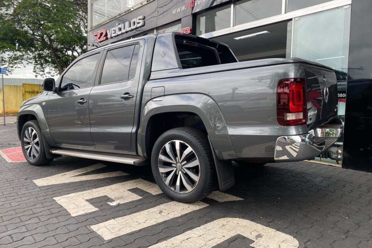 Vw Amarok V6 Extreme Cd 3.0 4x4 Tb Diesel AutomÁtico Completa Cinza 2020 2021 (6)