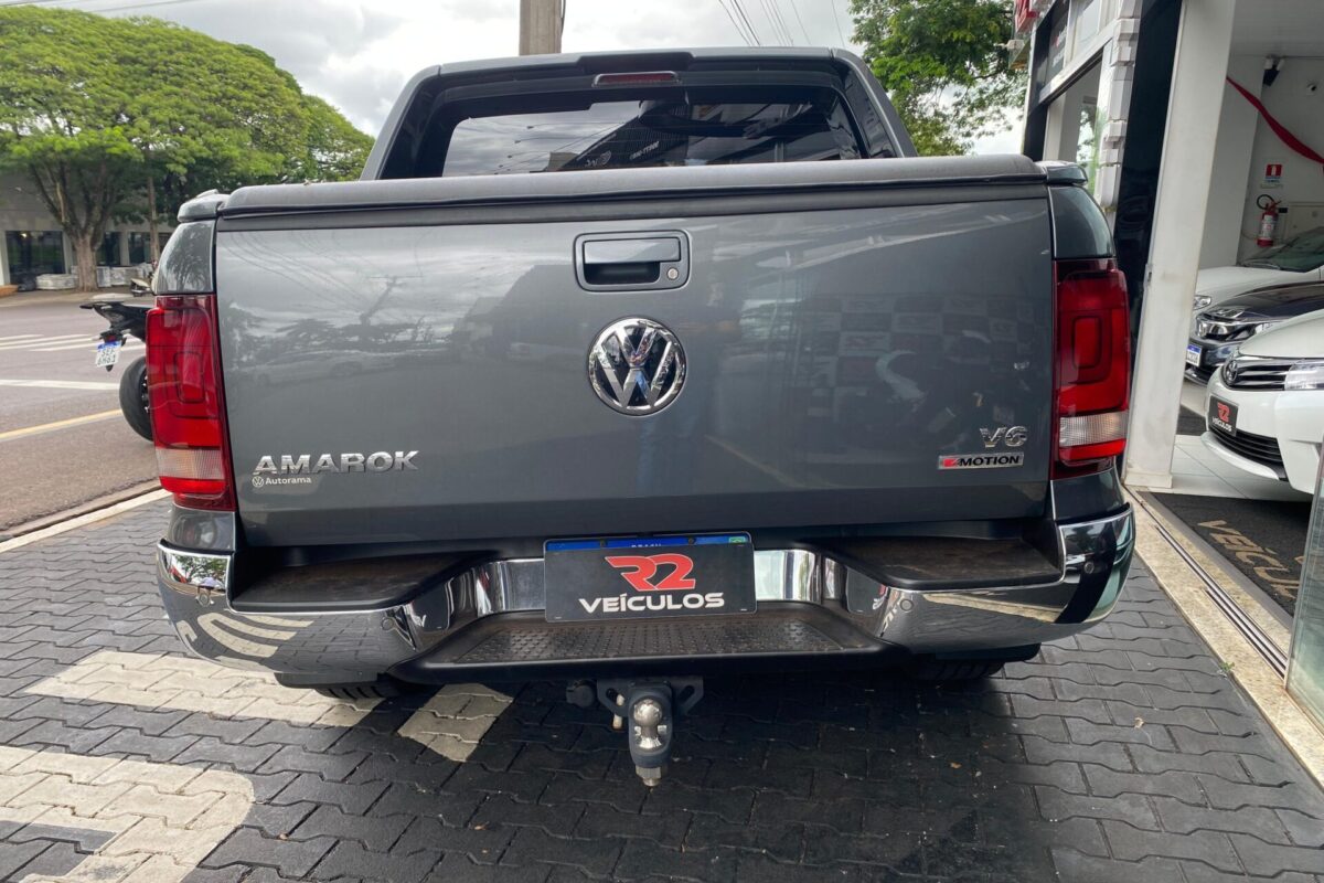 Vw Amarok V6 Extreme Cd 3.0 4x4 Tb Diesel AutomÁtico Completa Cinza 2020 2021 (7)