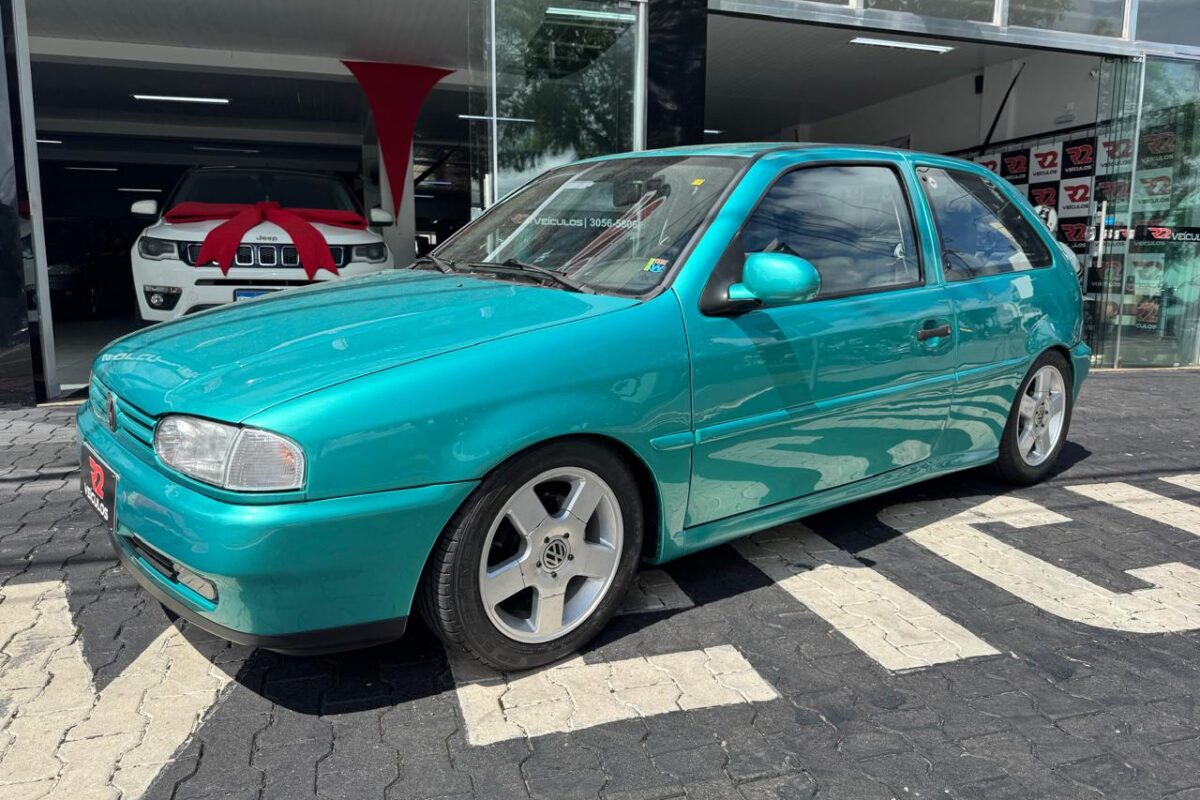 Vw Gol Gli 1.8 Trio ElÉtrico Manual Gasolina 1996 1996 Verde (1)