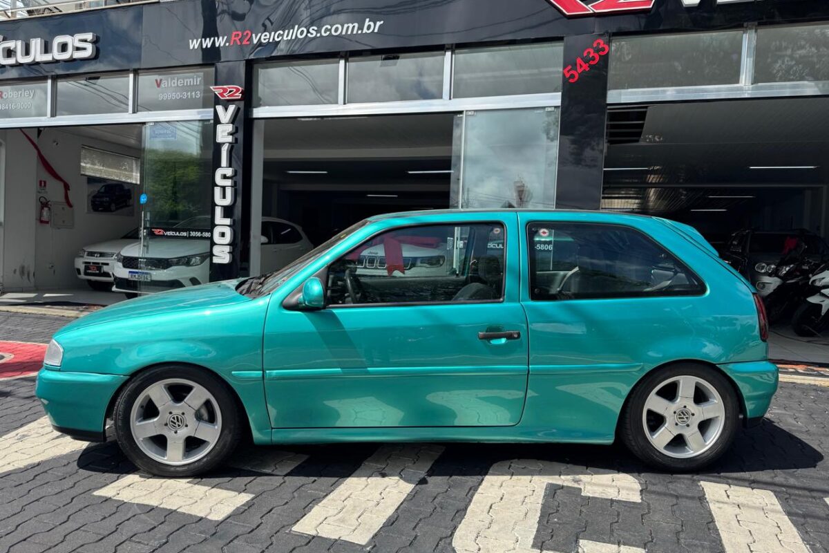 Vw Gol Gli 1.8 Trio ElÉtrico Manual Gasolina 1996 1996 Verde (2)